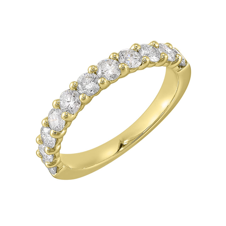 14Kt Yellow Gold Diamond 1Ctw Ring