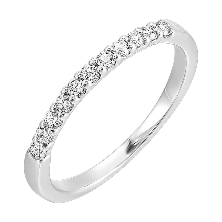14Kt White Gold Diamond 1/4Ctw Ring