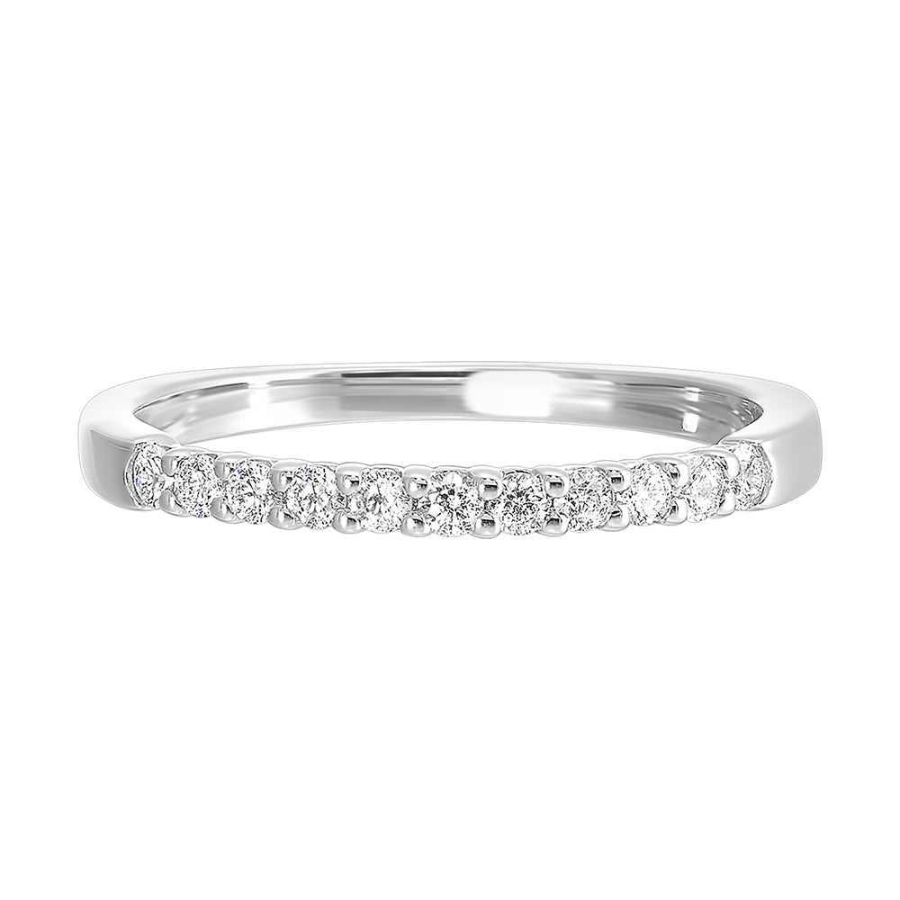 14Kt White Gold Diamond 1/4Ctw Ring