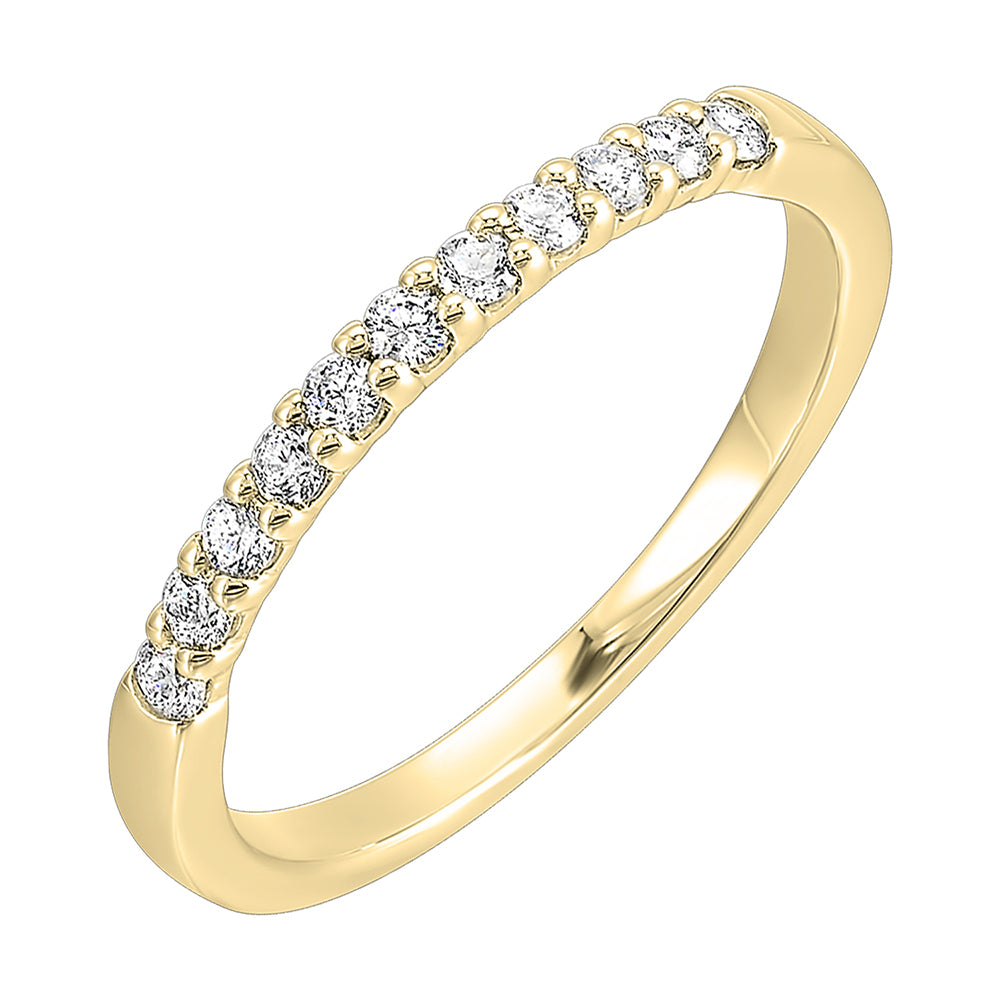 14Kt Yellow Gold Diamond 1/4Ctw Ring