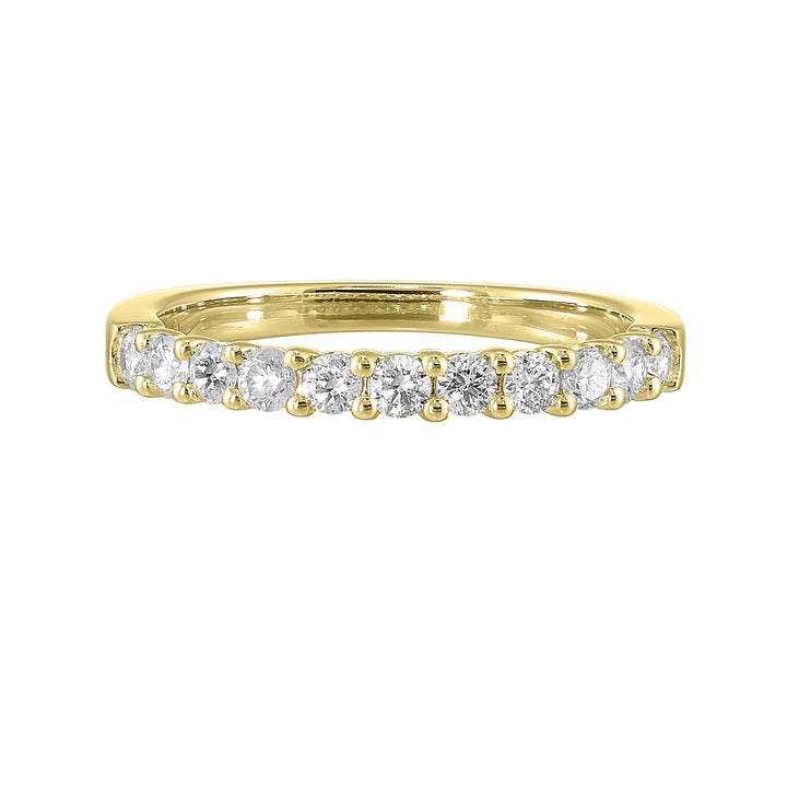 89 Facet 14Kt Yellow Gold Diamond 1/2Ctw Ring