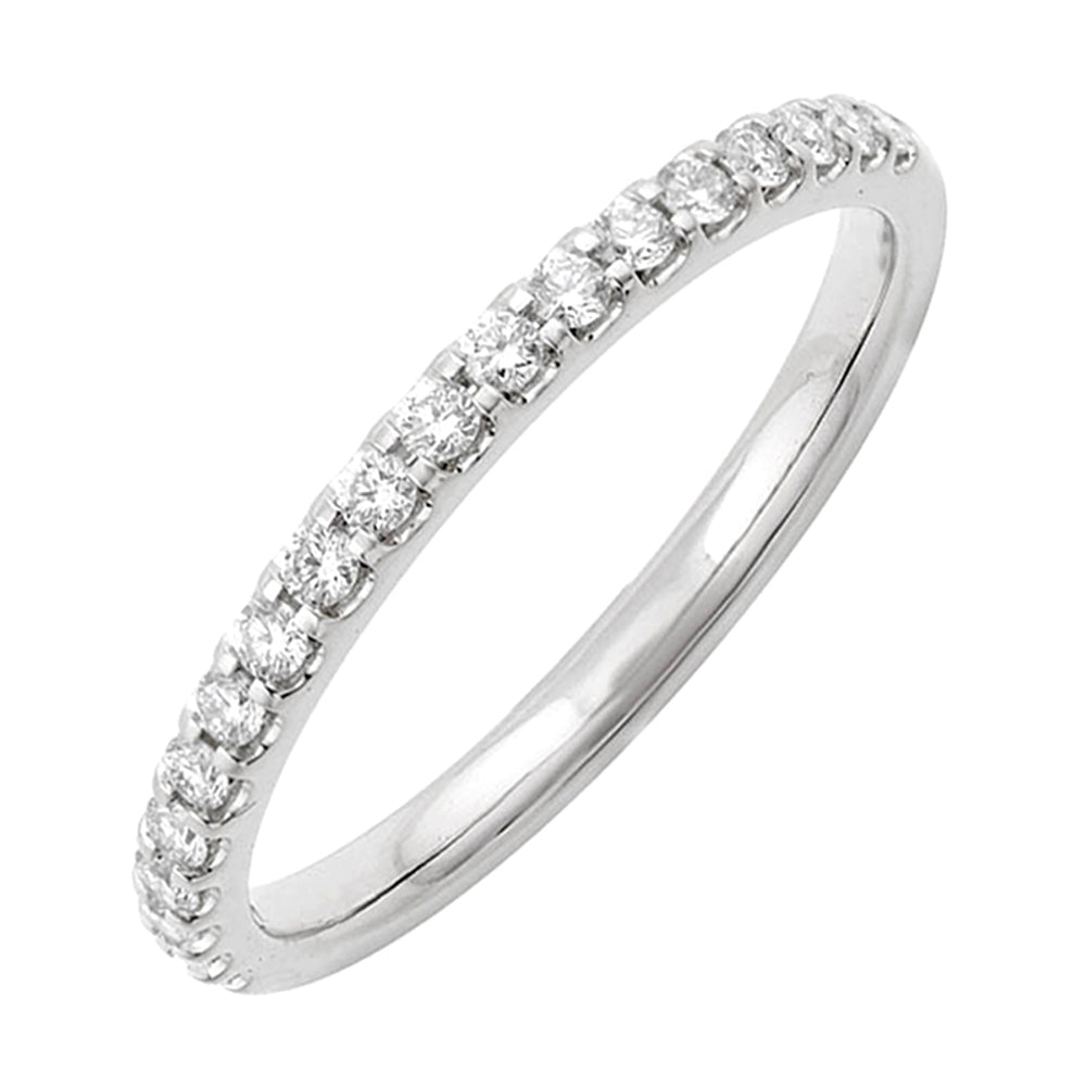89 Facet 14Kt White Gold Diamond 1/4Ctw Ring