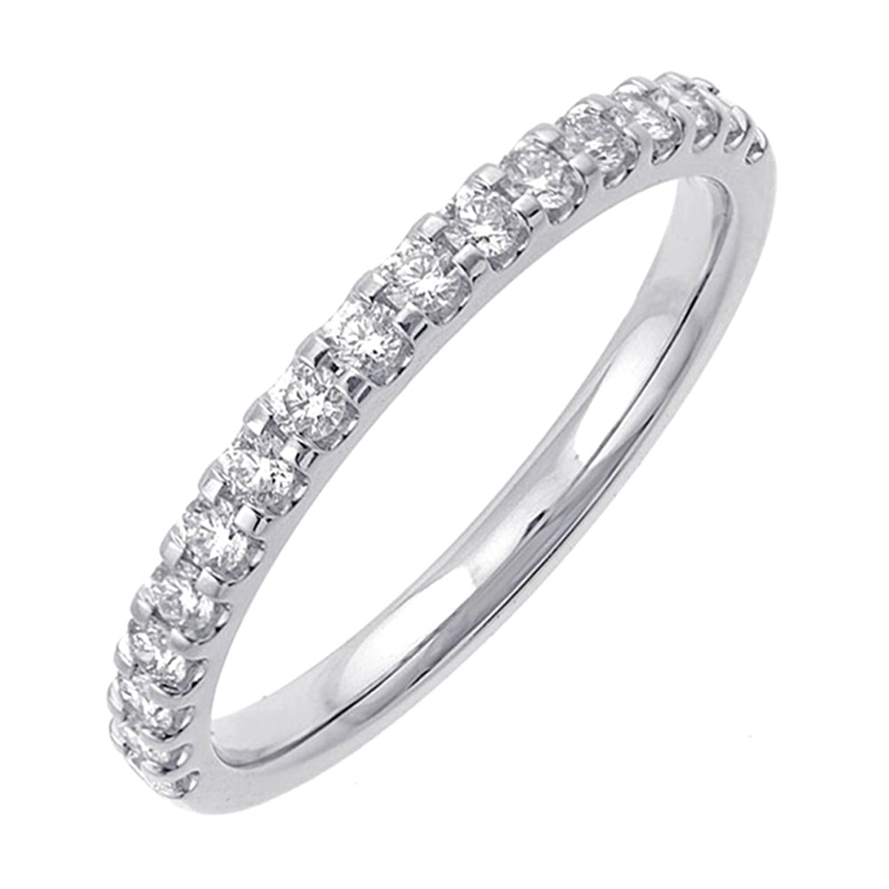 89 Facet 14Kt White Gold Diamond 1/3Ctw Ring