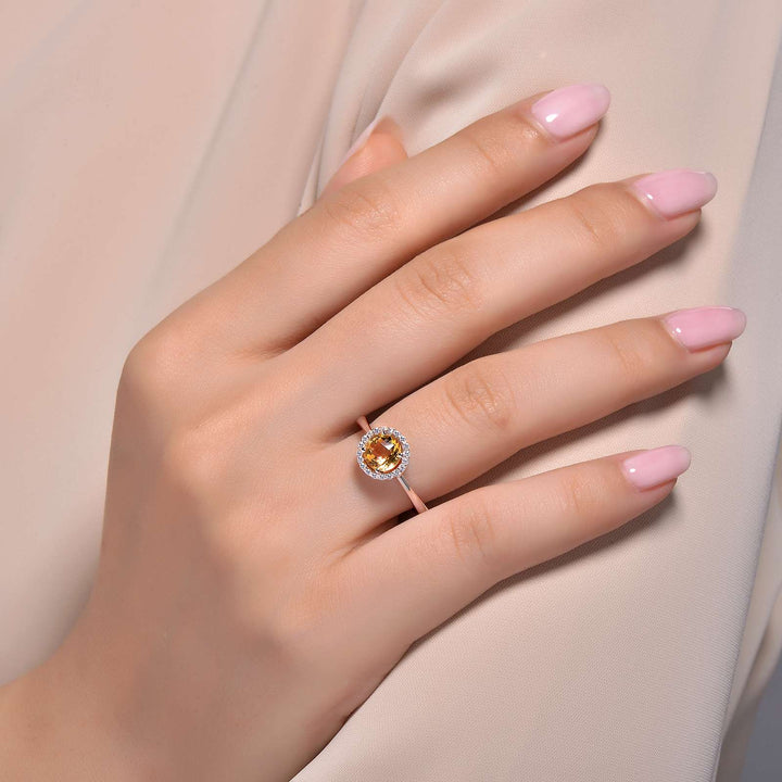 November Birthstone Ring