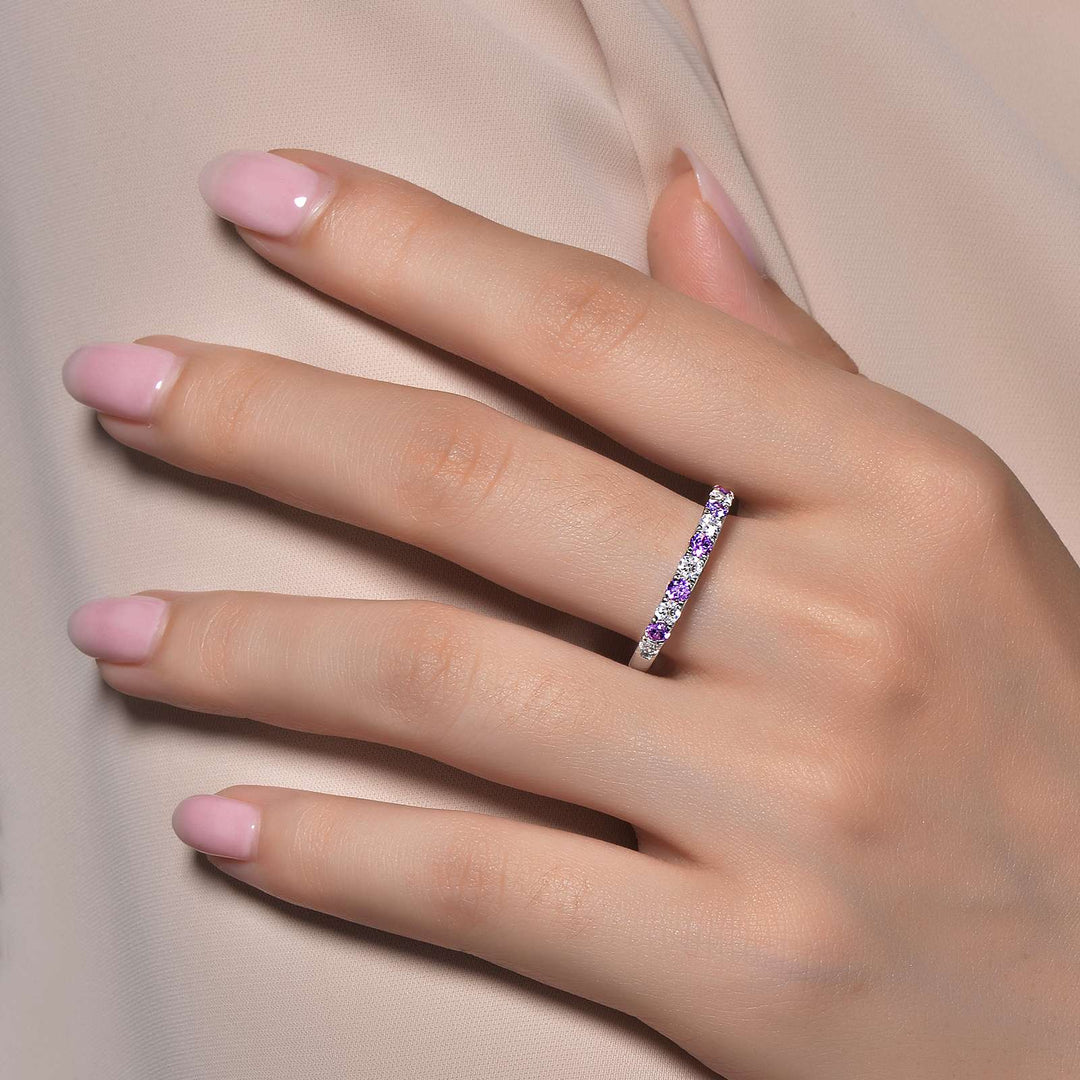 February Birthstone Ring
