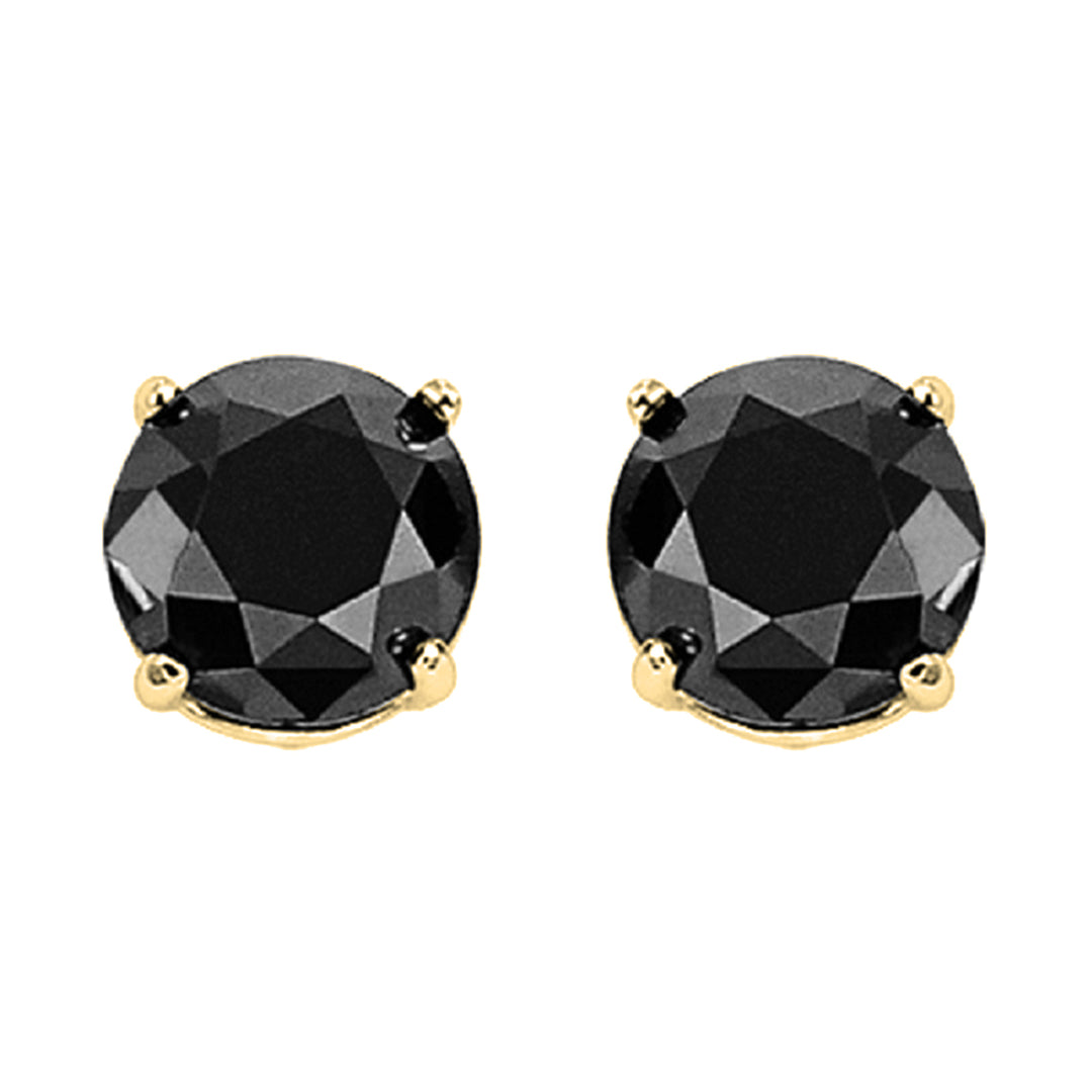 10Kt Yellow Gold Diamond 1Ctw Earring