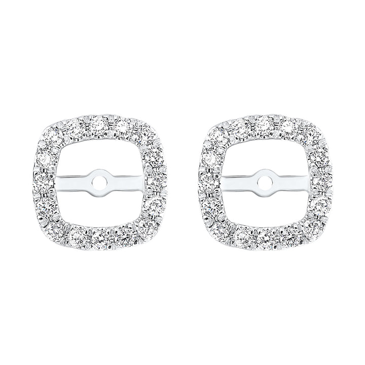 14Kt White Gold Diamond 1/5Ctw Earring