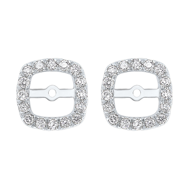 14Kt White Gold Diamond 1/4Ctw Earring