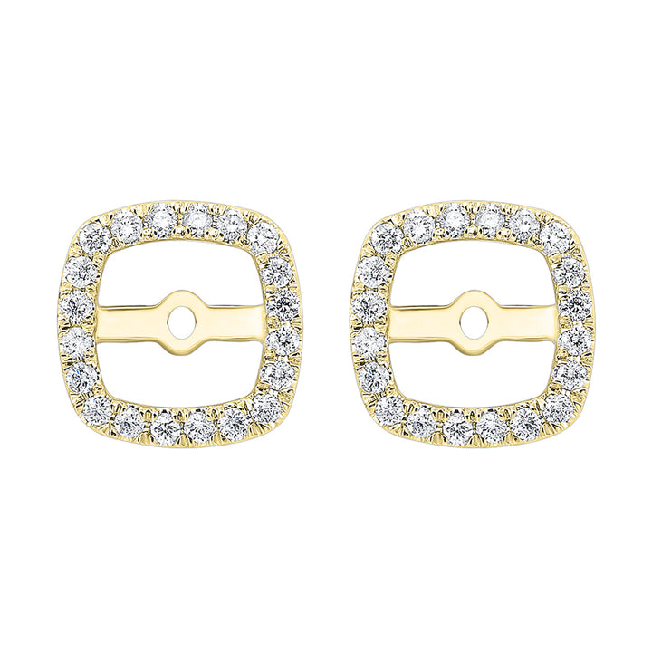 14Kt Yellow Gold Diamond 1/4Ctw Earring