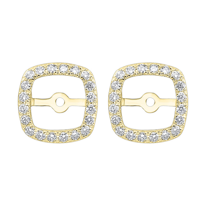 14Kt Yellow Gold Diamond 1/3Ctw Earring