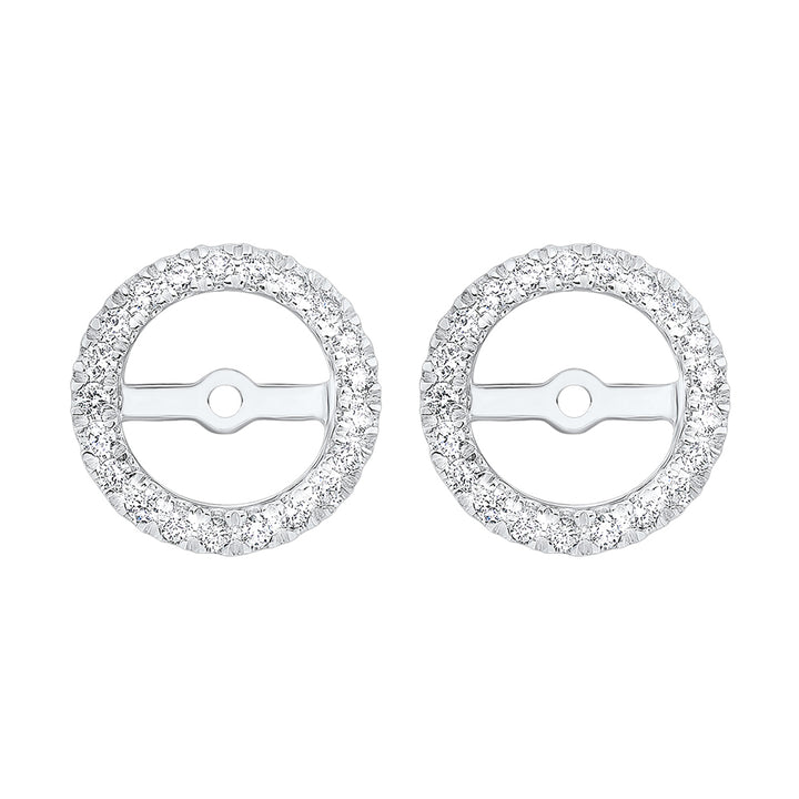 14Kt White Gold Diamond 1/3Ctw Earring