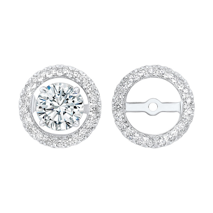 14Kt White Gold Diamond 1/3Ctw Earring