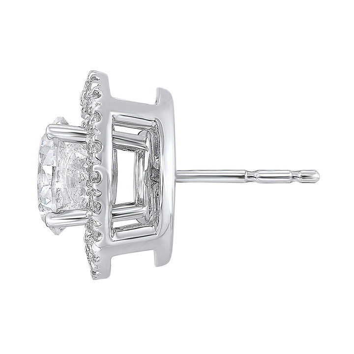 14Kt White Gold Diamond 1/3Ctw Earring
