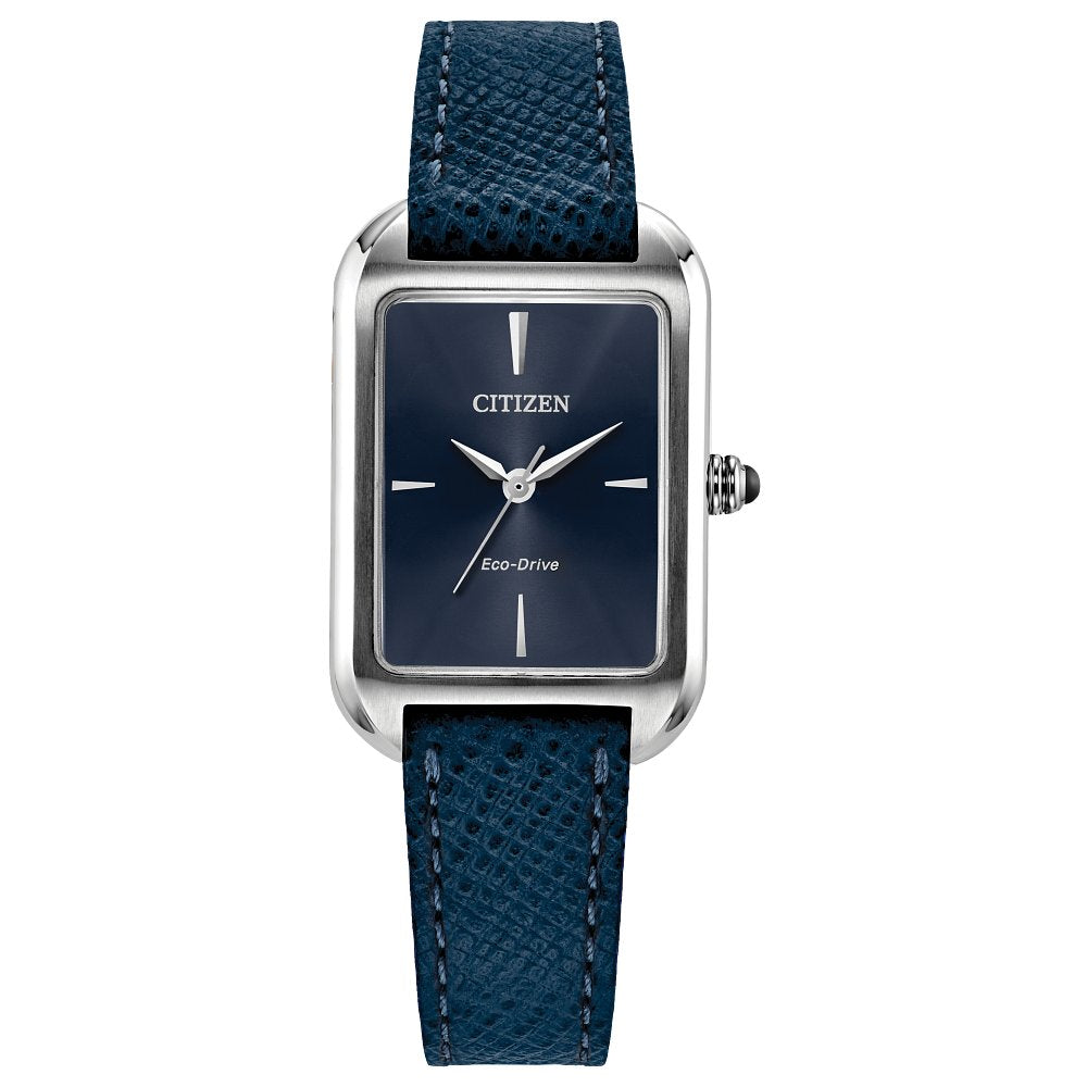 LAD ECO WR SS STRA BLUE