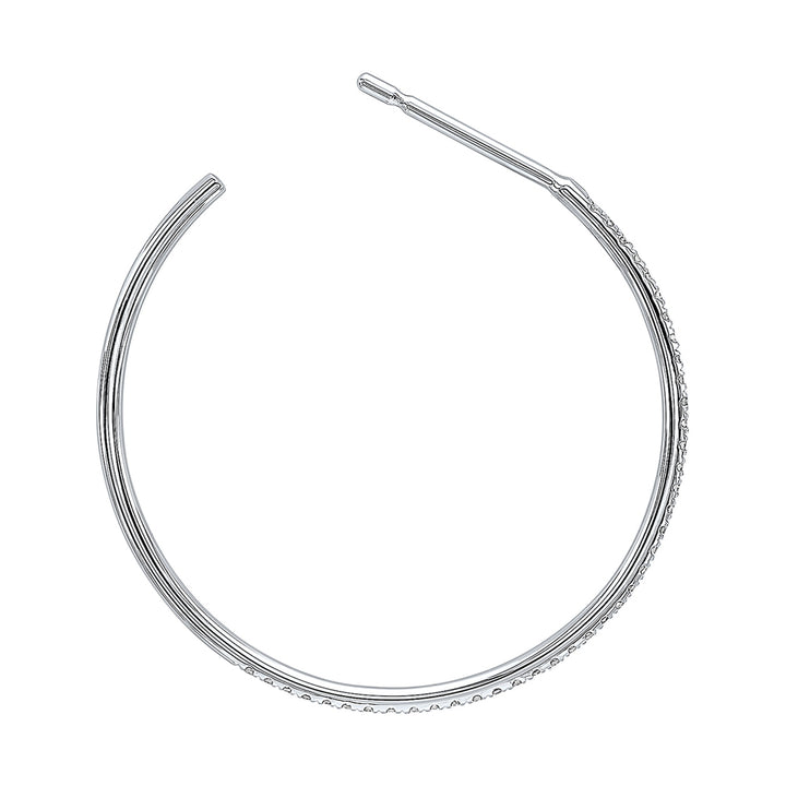 14Kt White Gold Diamond 1/12Ctw Earring