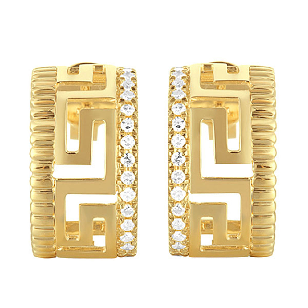 14Kt Yellow Gold Diamond 1/3Ctw Earring