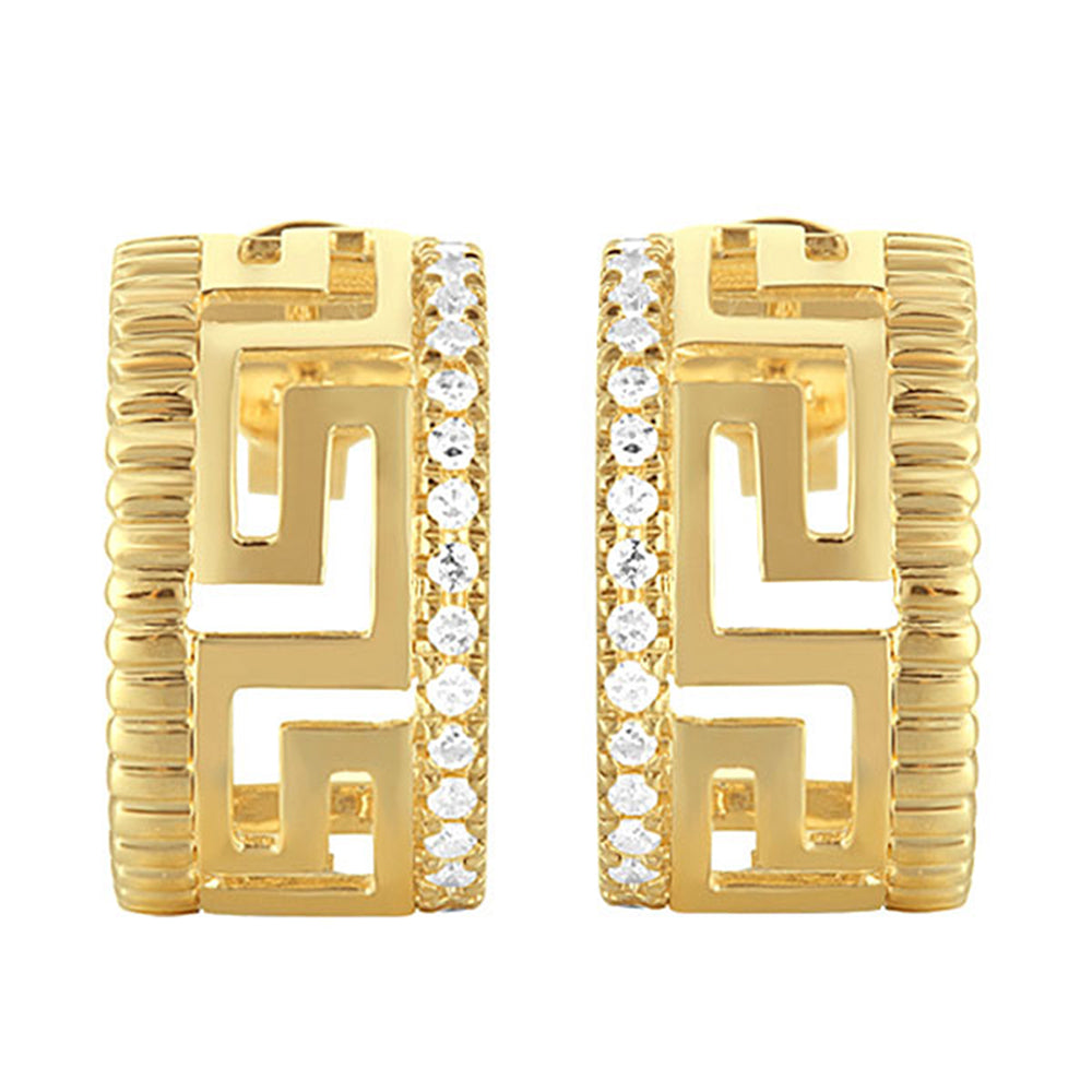 14Kt Yellow Gold Diamond 1/3Ctw Earring