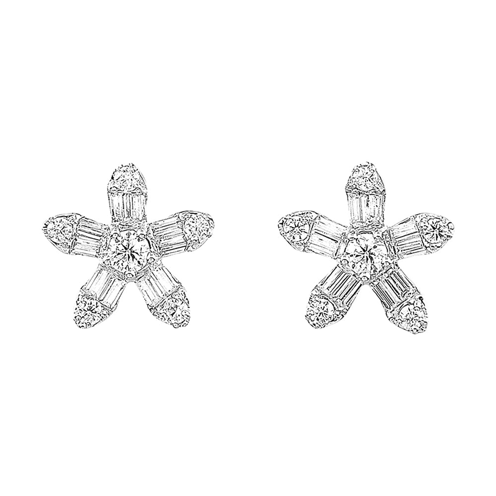 10Kt White Gold Diamond 1/3Ctw Earring