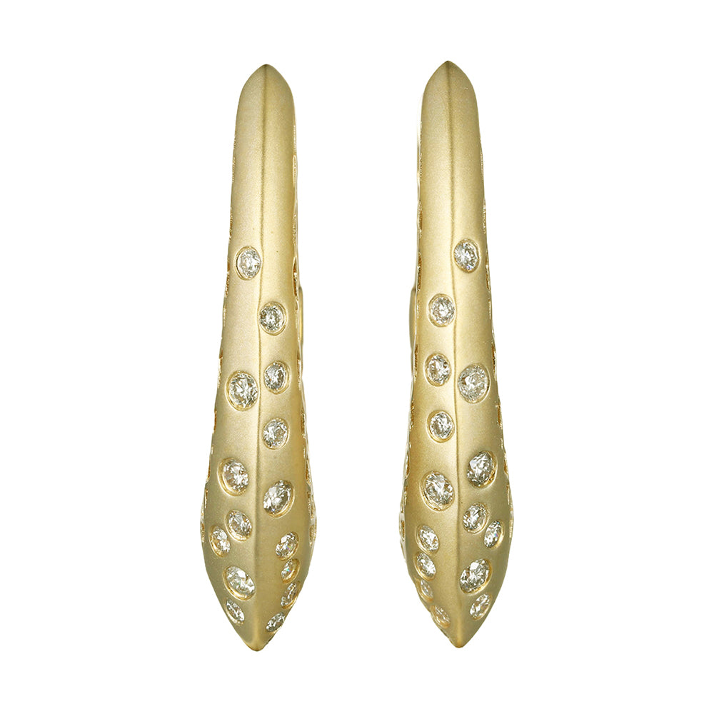 14Kt Yellow Gold Diamond 1/2Ctw Earring
