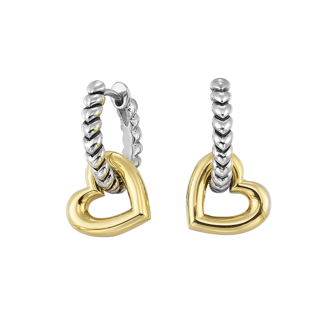Gold Silver White Yellow Earring