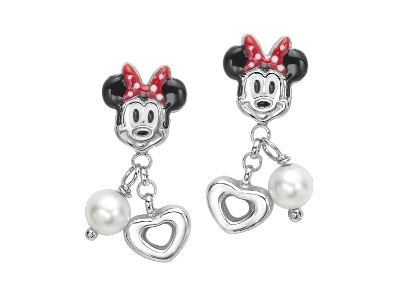 Silver White Earring
