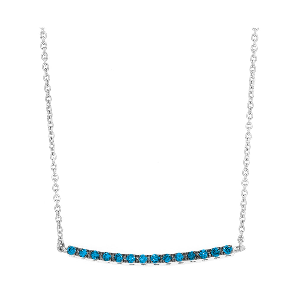 Silver Diamond 1/4Ctw Pendant