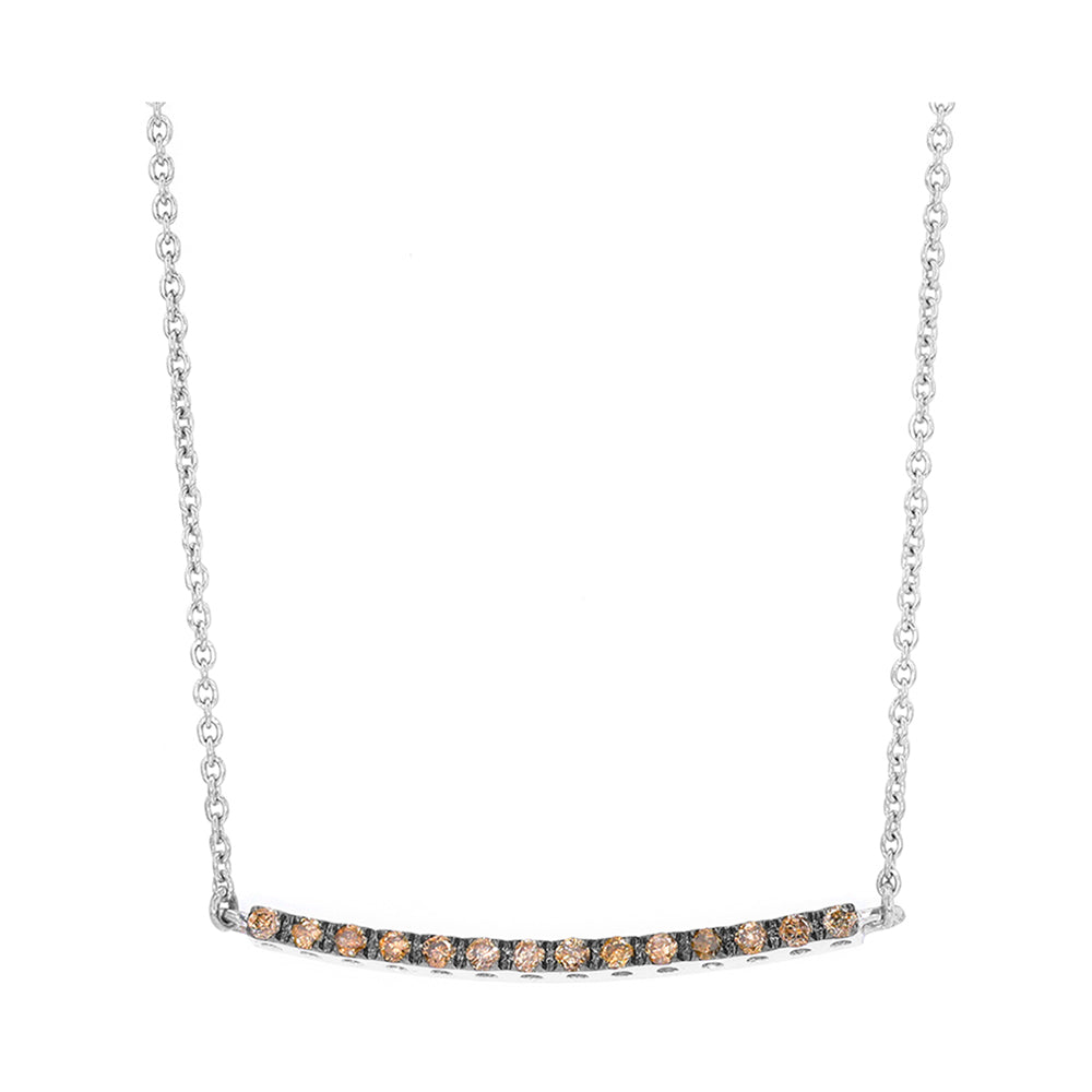 Silver Diamond 1/4Ctw Pendant