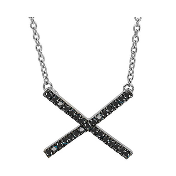 Silver Diamond 1/5Ctw Pendant