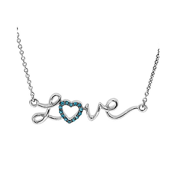 Silver Diamond 1/20Ctw Pendant