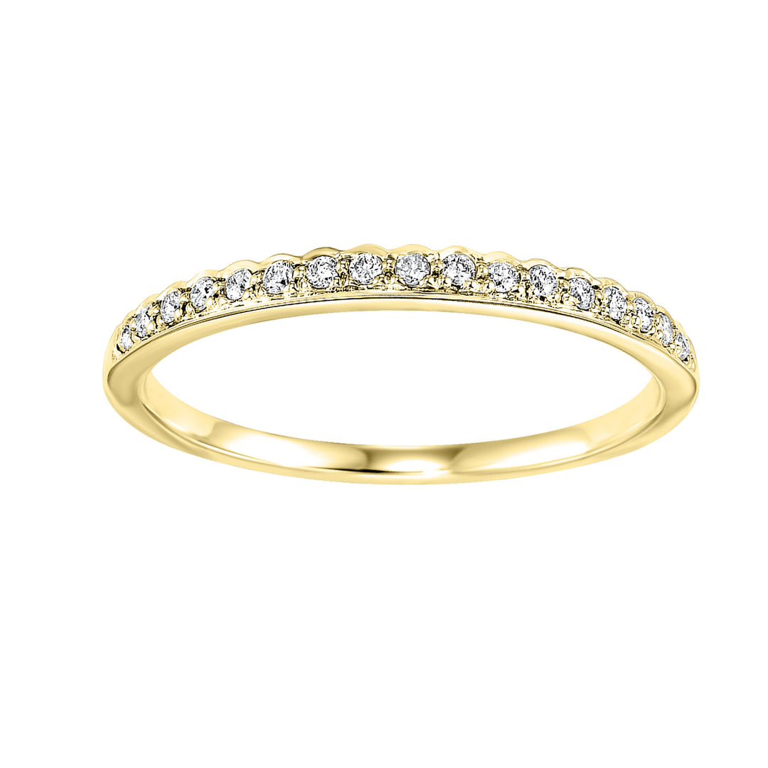 10Kt Yellow Gold Diamond 1/8Ctw Ring