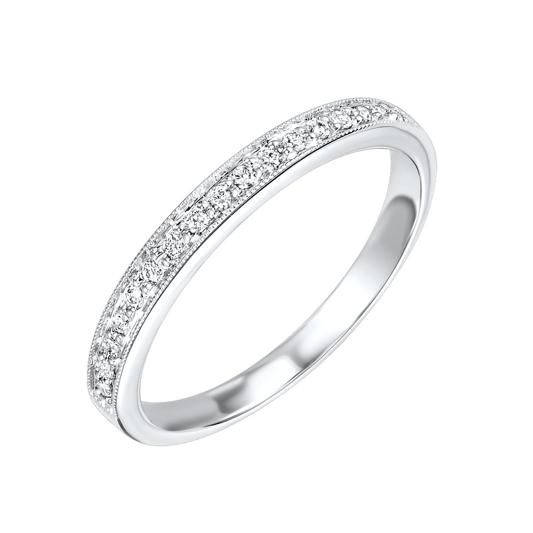 10Kt White Gold Diamond 1/8Ctw Ring