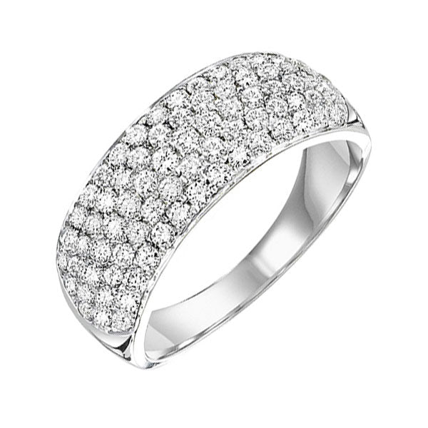 14Kt White Gold Diamond 1Ctw Ring