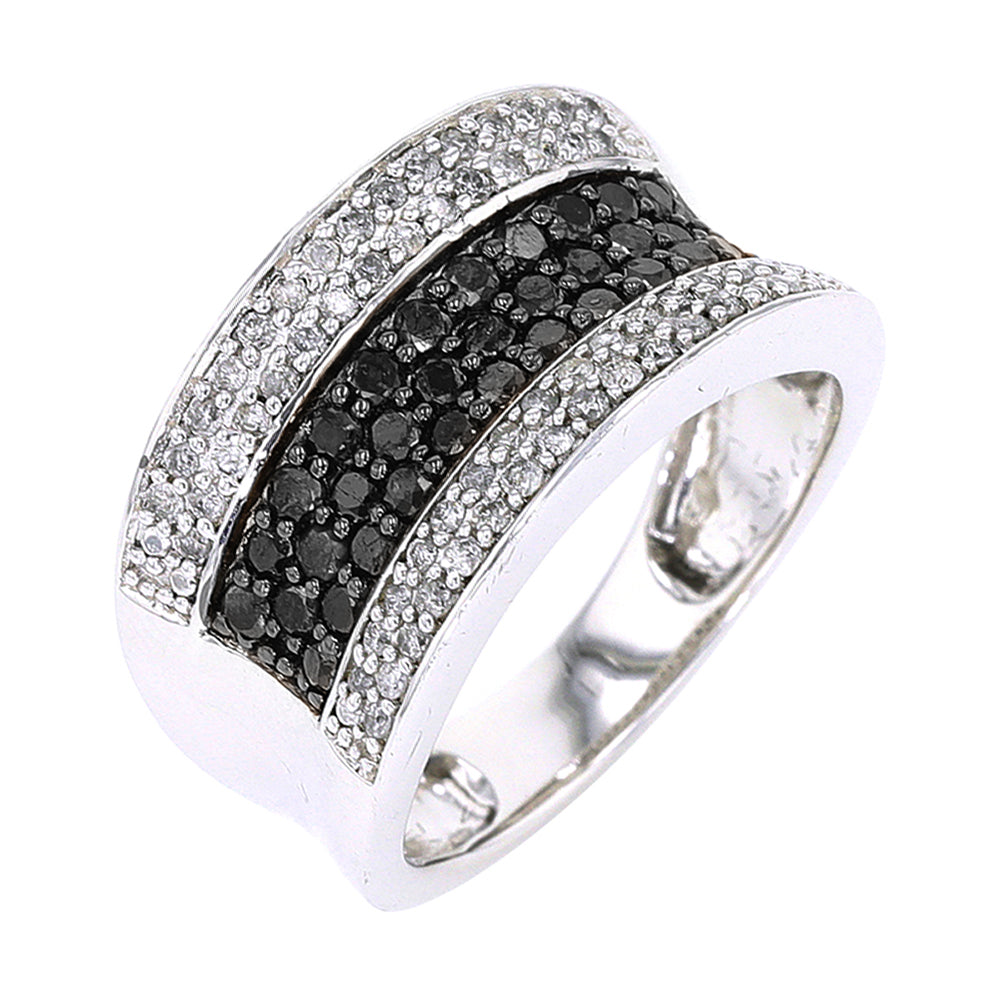 Silver Diamond 1Ctw Ring