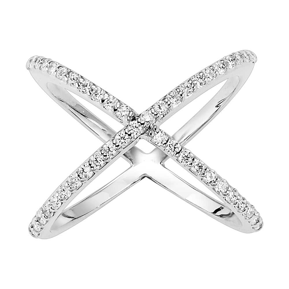 14Kt White Gold Diamond 1/2Ctw Ring
