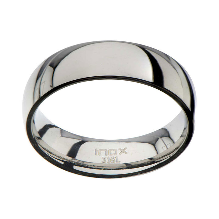 High Polished 6mm Classic Wedding Band