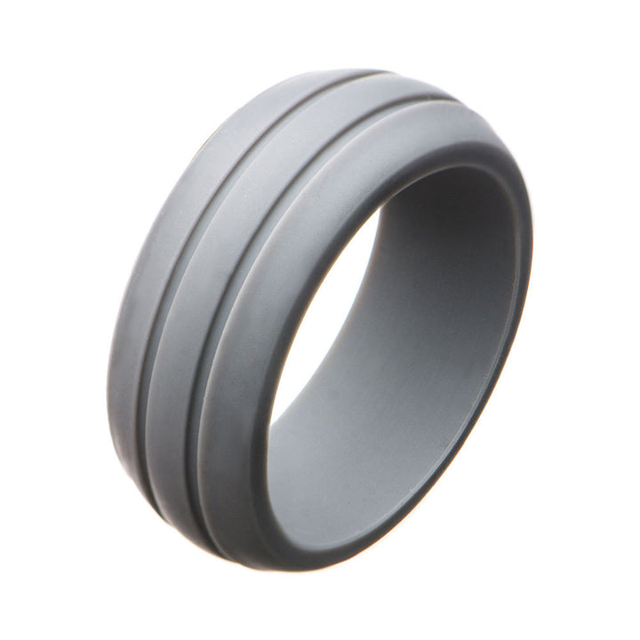 Mens Silicone Safety Bands for Active Lifestyles in Grey
