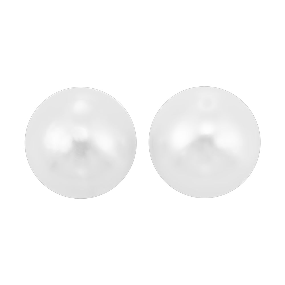 Silver Pearl Earring