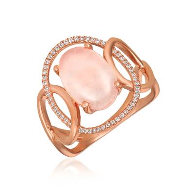 14K R/G RING 0.15 DIA 2.75 RQ |E|