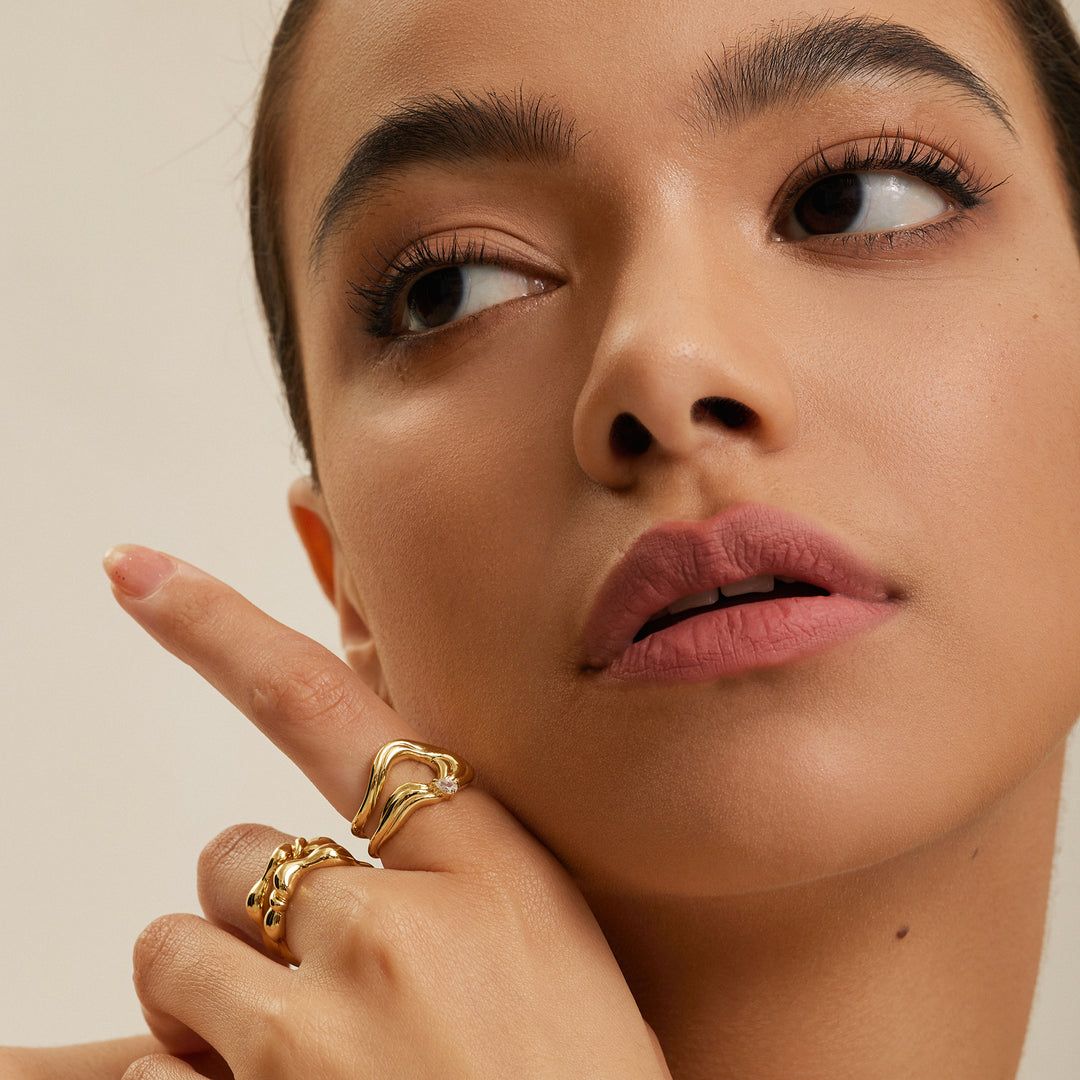 Snorting Ring Gold Arrow Adjustable Signet Ring – Frank Jewelers