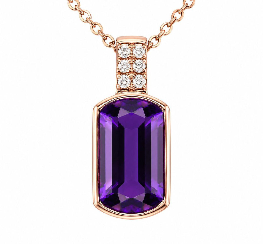 Strawberry Gold®Grape Amethyst™PENDANT