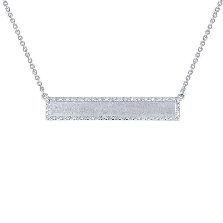 0.42 CTW Bar Necklace