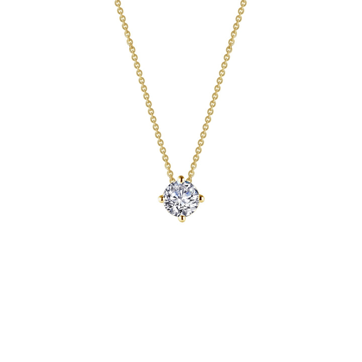 0.65 CTW Solitaire Necklace