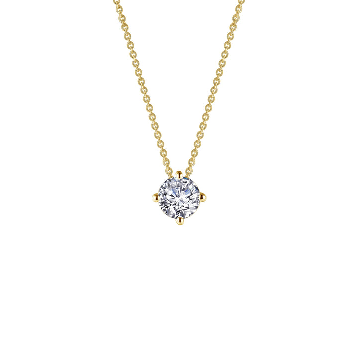 1.0 CTW Solitaire Necklace