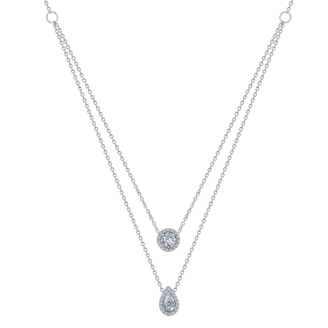 1.11 CTW 2-Tier Necklace
