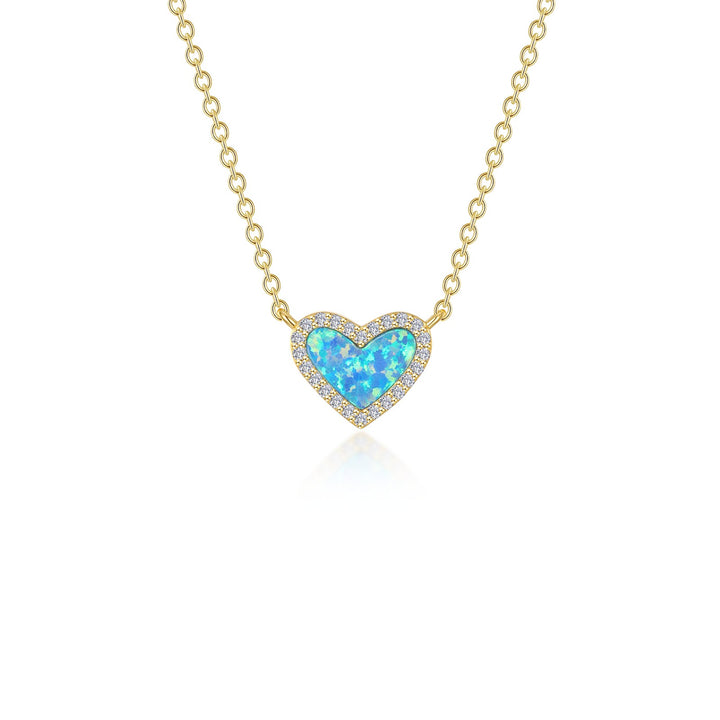 Halo Heart Necklace