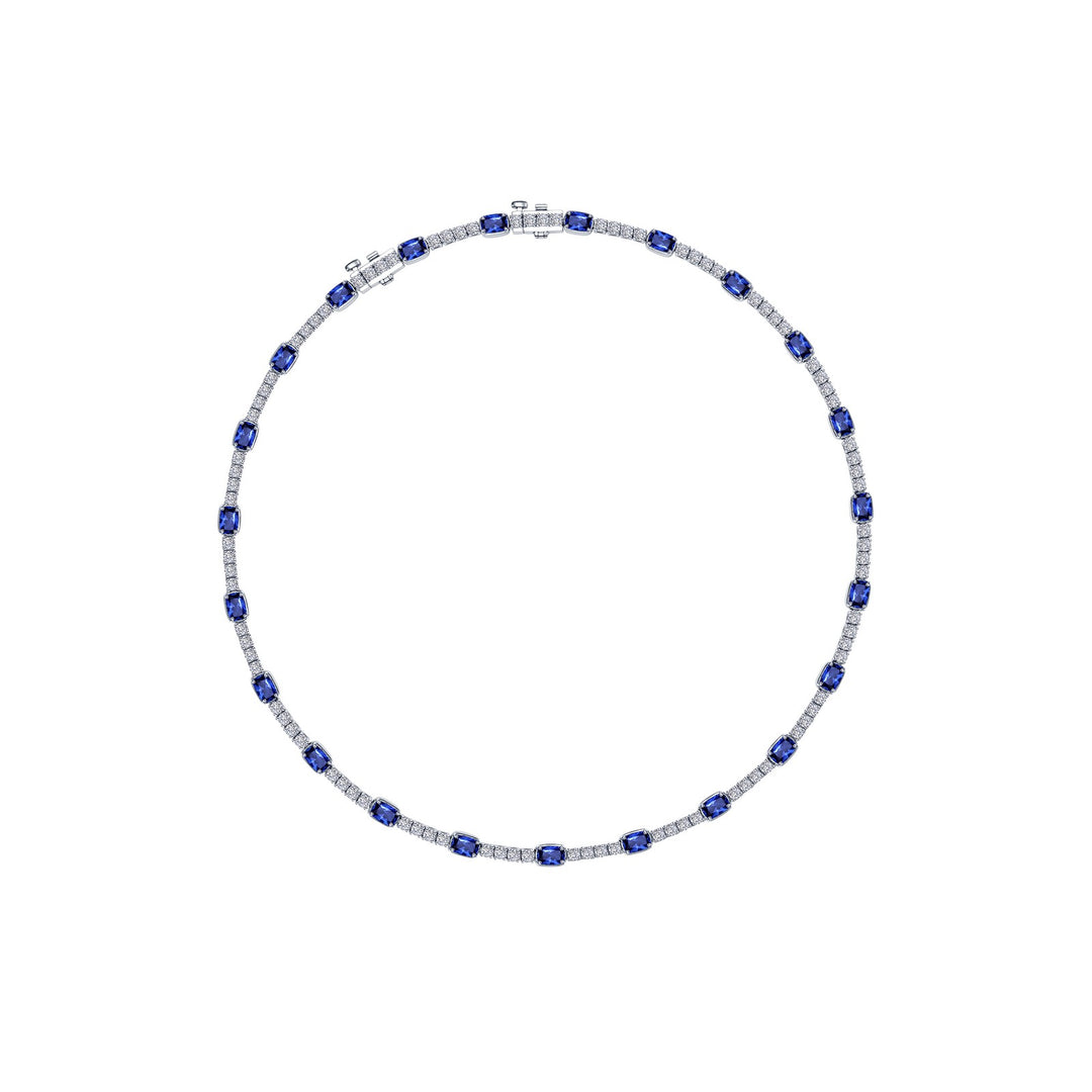 Regal Cushion-Cut Necklace