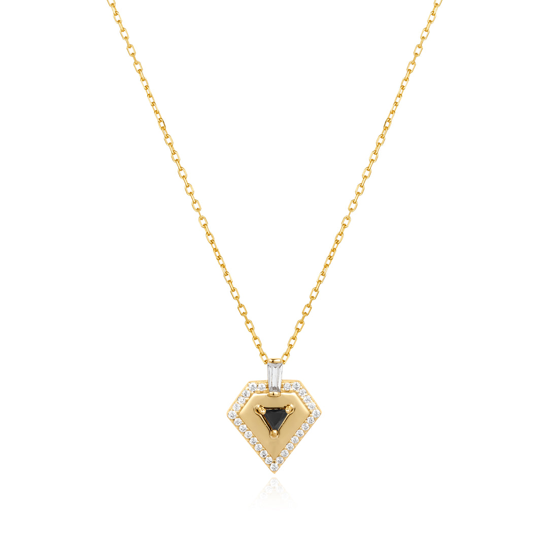 Gold Geometric Necklace