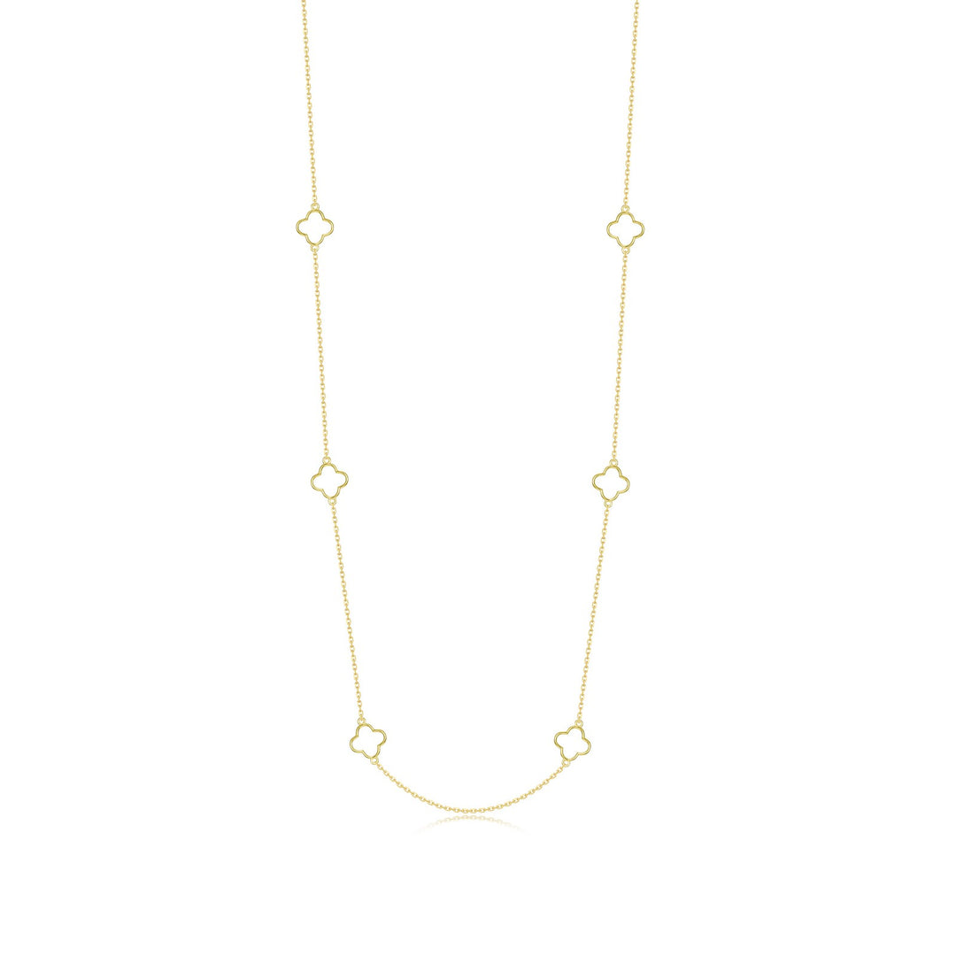 Clover In Bloom Necklace