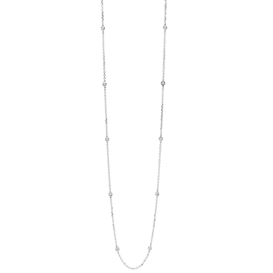 14Kt White Gold Diamond 1/4Ctw Necklace