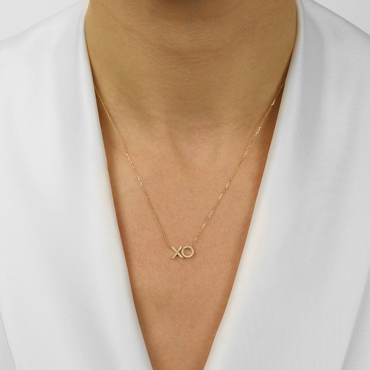 10Kt Yellow Gold Diamond 1/15Ctw Necklace